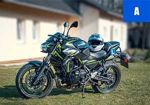 Motorka pro výcvik skupiny A